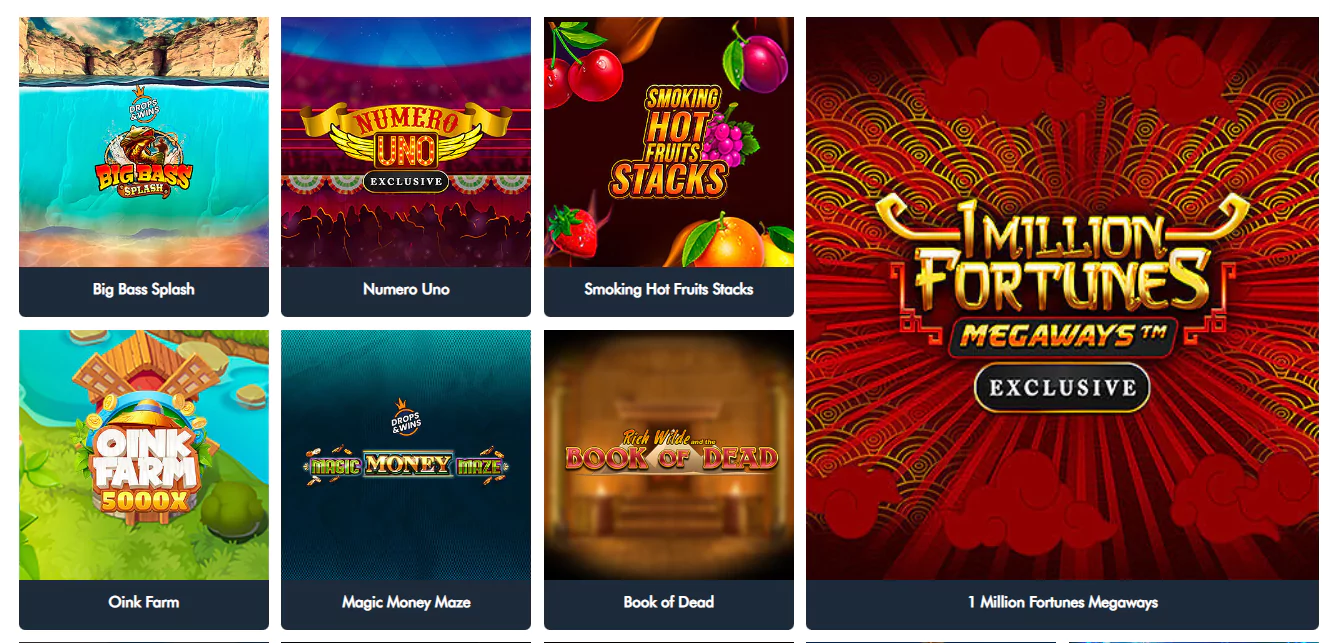 Screenshot of Online Slots Games - Online Casino in Canada