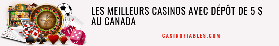casino en ligne depot 5$