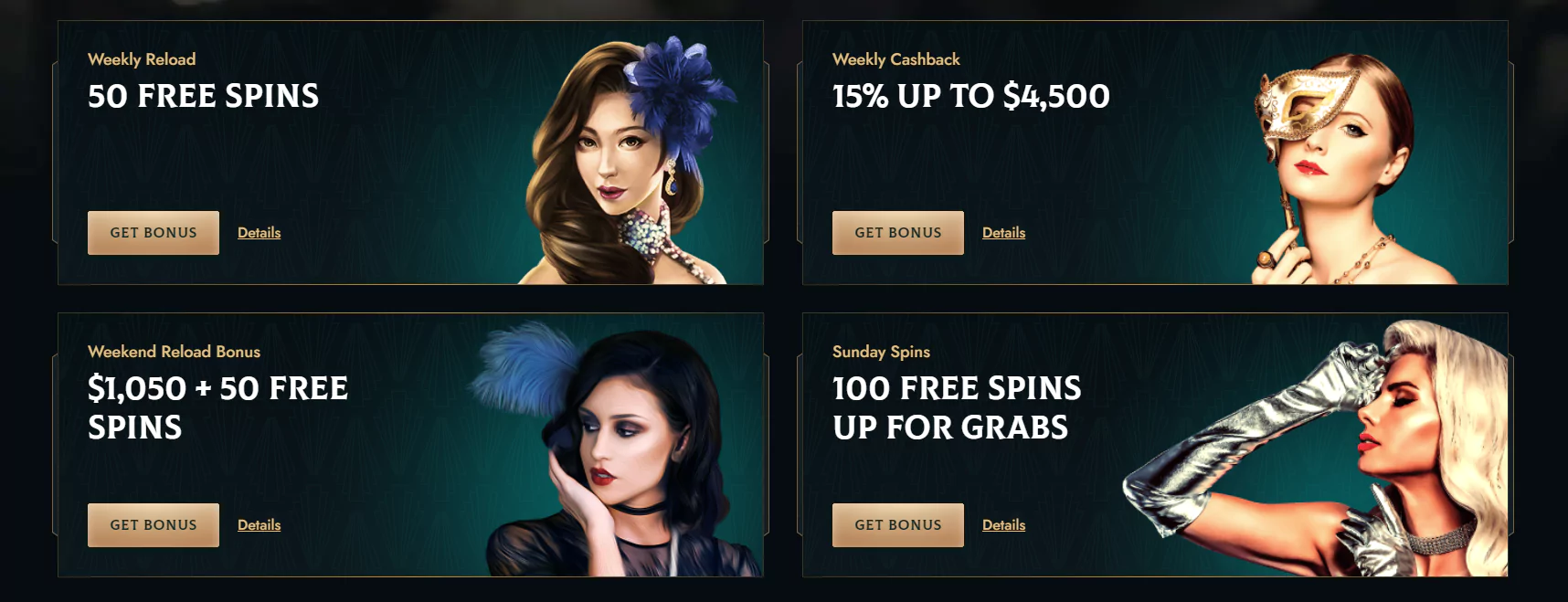 Dolly Online Casino Bonuses - Screenshot from Official Site
